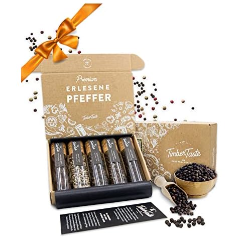TIMBER TASTE® Pfeffer Geschenkset für Frauen Cover