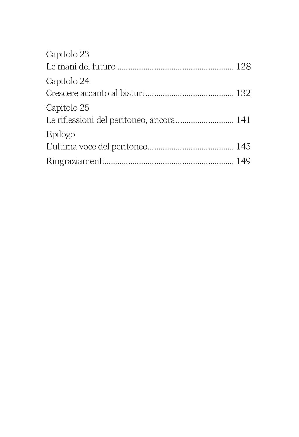 Il chirurgo e le riflessioni del peritoneo. Storie di medicina, limiti e responsabilità