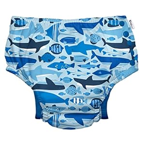 i play. by green sprouts Baby-Girls Snap Swim Diaper