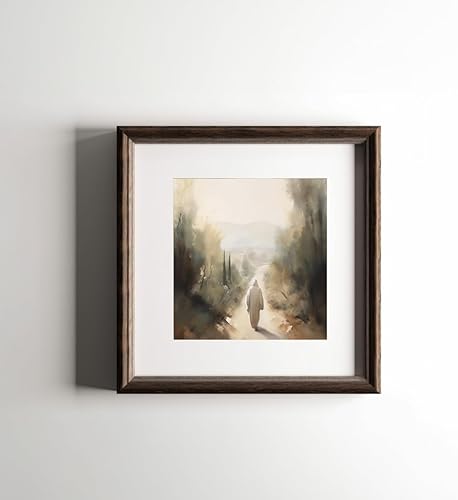 Madelynn Ave Impresión artística ultra mate de Jesucristo, obra de arte para dormitorio, decoración de pared, sala de estar y decoración del hogar,