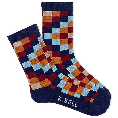 Calcetines K. Bell Desert Star de ajuste suave y cómodo en azul
