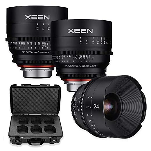 Xeen Professional Cinema Lens Bundle for Canon