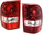 Garage-Pro Tail Light Lens and Housing Compatible with 2006-2011 Ford Ranger Set of 2, Driver and Passenger Side