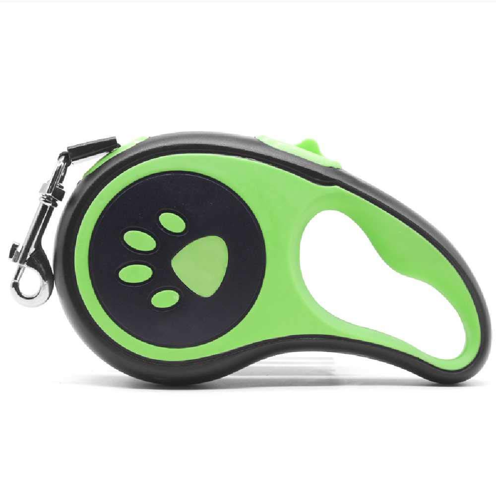 Corde de traction télescopique pour chien de compagnie - Laisse 5m rétractable