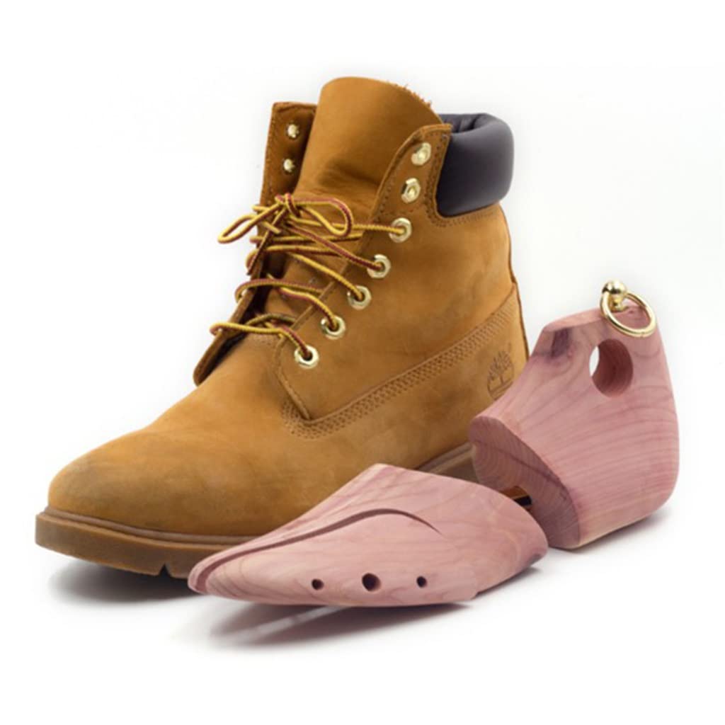 1 para regulowanych nakładek na buty z drewna cedrowego dla mężczyzn, urządzenie do rozciągania butów(Black-jojo+apos;s Bizarre Adventure1,EU 39 40)
