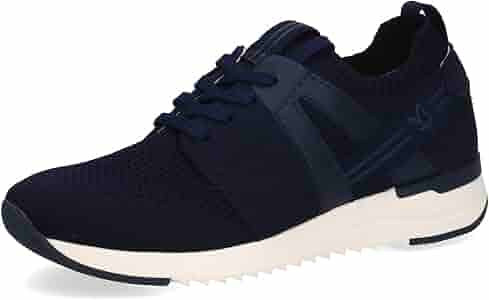 Scarpe Da Ginnastica Donna CAPRICE 9-9-23707-28, Sneaker Basse In Pelle E Tessuto, Larghezza G E Plantare Intercambiabile - 3