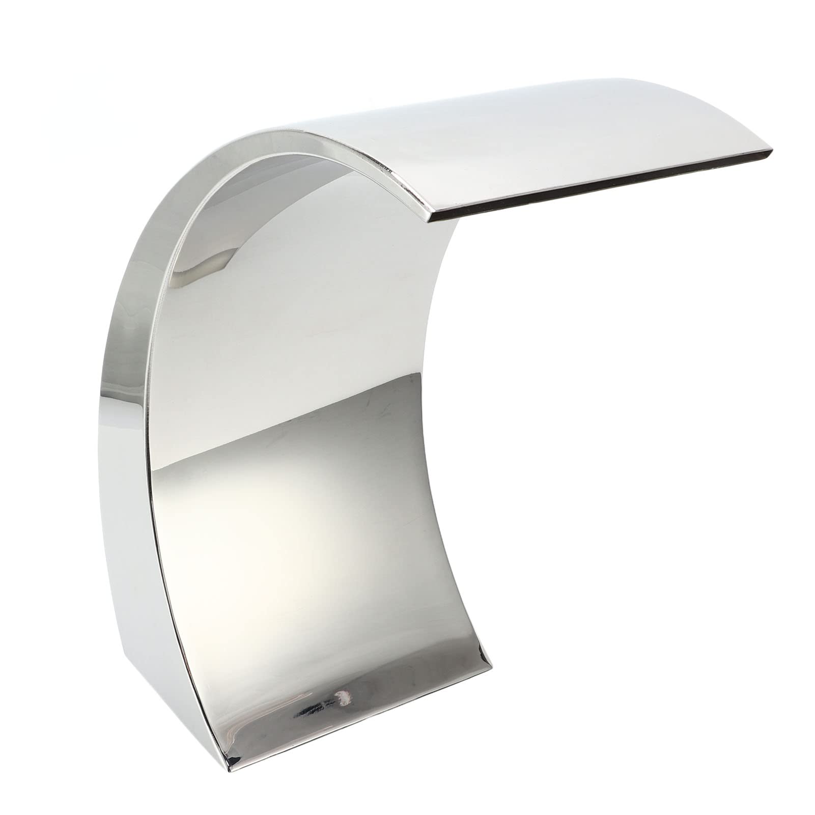 Boquilla para Fuente de Cascada para Piscina, Salida de Agua con Gancho de de Acero Inoxidable 304, Rosca Hembra G1 1 2, 40 X 20 X 12,5 Cm para Piscinas, Spa, Piscinas, Jardines