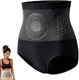 Genérico Pantalones Cortos Termogénicos para Esculpir Quemagrasas Pantalones Cortos Reductores 4 En 1 de Micropartículas Sculpting Shorts moldeadores de Cuerpo con Control de Barriga de Cintura Alta