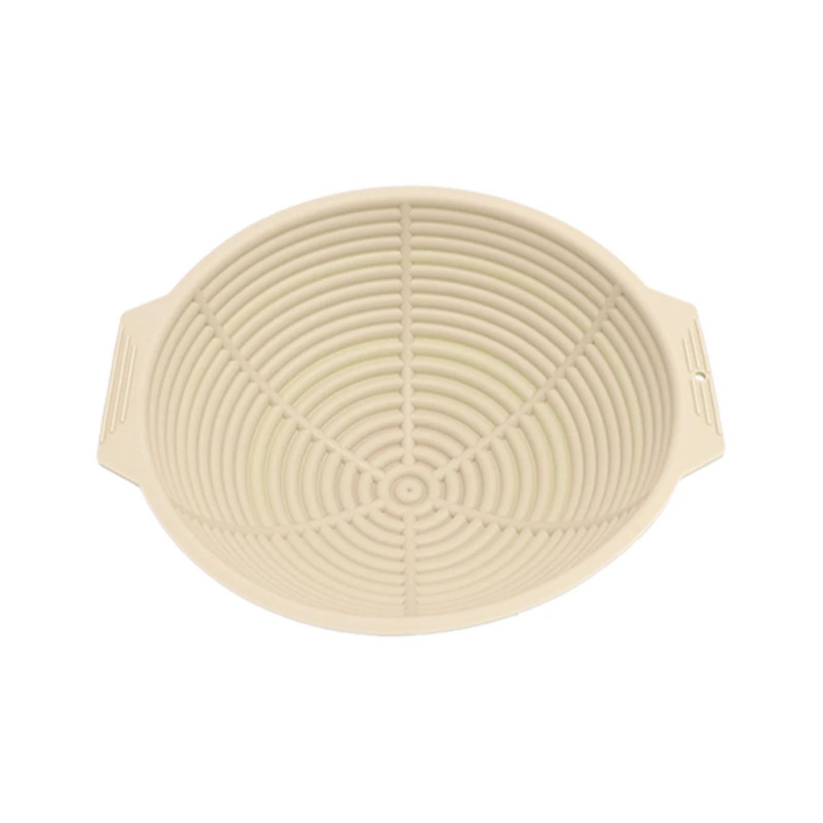 bread proofing basket, 1Pc Basket Collapsible Silicone For Sourdough Baking For Bread(Beige,Oval)