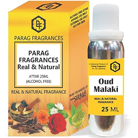 Parag Fragrances 25ml Oud Malaki Attar Cover