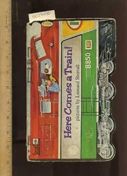 Hardcover Here comes a train! (A Golden sturdy shape book) Book