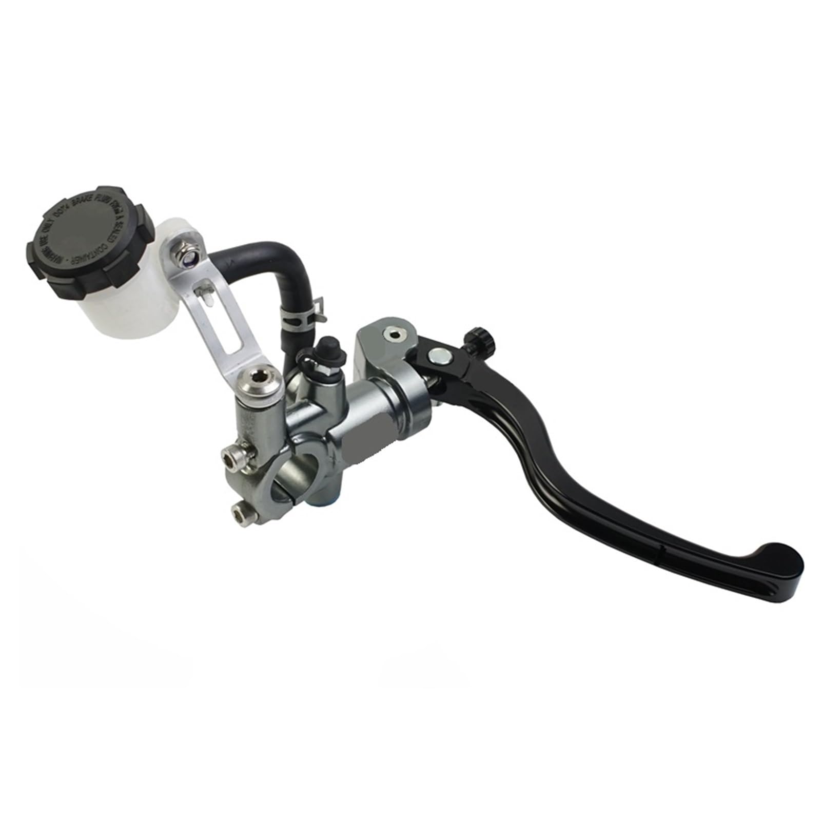 Hsyduhae Gray Rihgt 16Mm Motorbike Brake Levers Fit For Yamaha R6 Fz6 Gsxr600 Zx-6R 14Mm 15Mm 16Mm 17.5Mm19mm Motorcycle Brake Clutch Pump Master Cylinder Lever Handle(Gray Rihgt 16Mm)