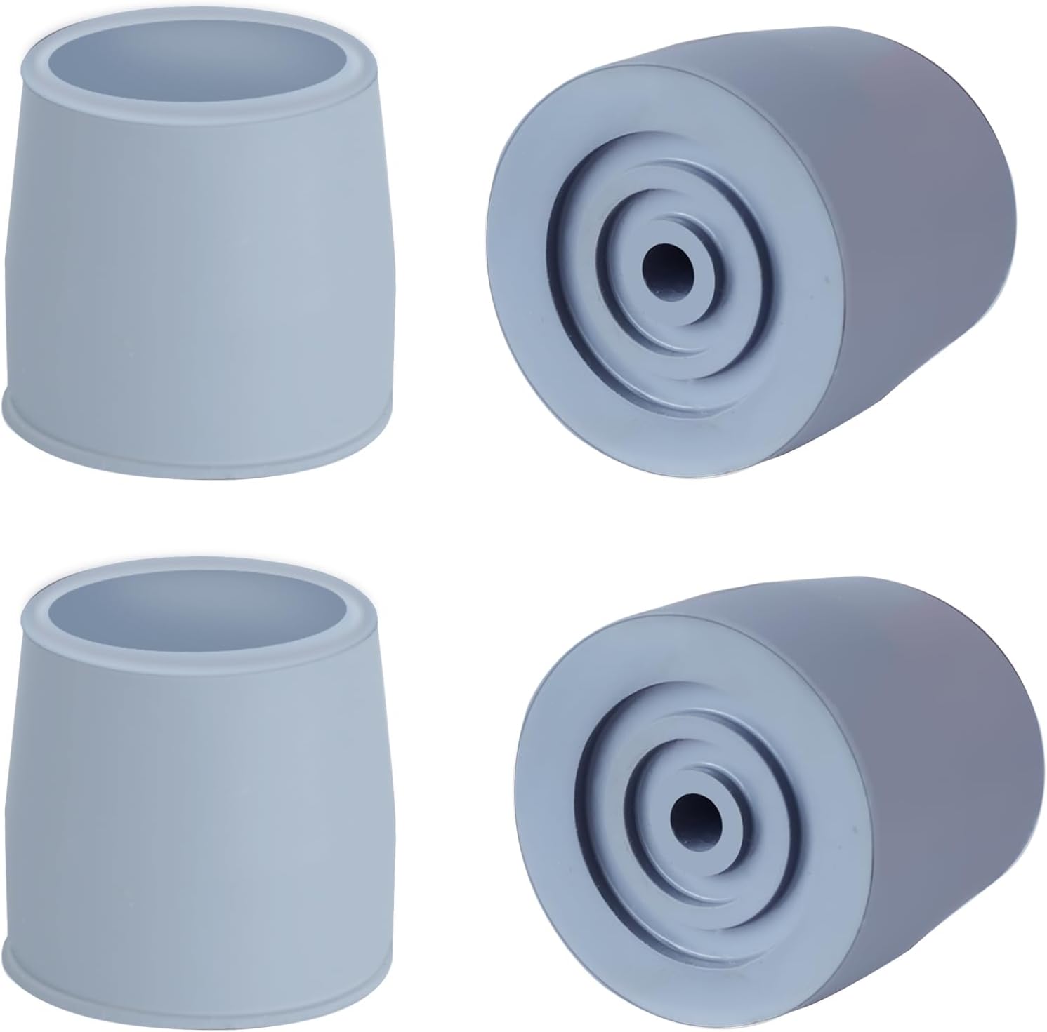 4 Pack 1 1/8 inch Walker Tips Commode Tips Heavy Duty Crutch Tips Replacement Rubber Cane Tips Rubber Crutch Tips for Walkers, Commodes, Shower Chairs, Canes Leg, Gray 4 Pack 1 1/8 inch Walker Tips Commode Tips Heavy Duty Crutch Tips Replacement Rubber Cane Tips Rubber Crutch Tips for Walkers, Commodes, Shower Chairs, Canes Leg, Gray