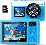 4K Underwater Digital Camera,10FT Floating Camera,48MP Waterproof Camera for Snorkeling,Surfing,Swimming and...