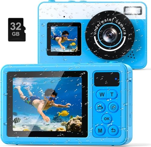 4K Underwater Digital Camera,10FT Floating Camera,48MP Waterproof Camera for...