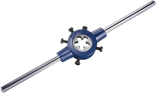 Miniatura 6 de Juego de mangos de troquel, 58-24 UNEF Rosca Die & Fit 1.024 in-1.496 in OD  M12-M16 Kit de herramientas - (Aplicaciones para reparación de