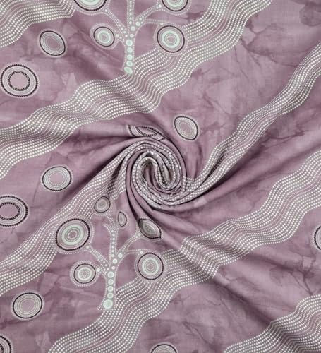 Image of Mafatlal 186 TC Metro Cotton King Size Bedsheet | 108 x 108 Inch|Soft, Breathable & Lightweight | Includes 2 Pillow Covers| Soft Lavender 2