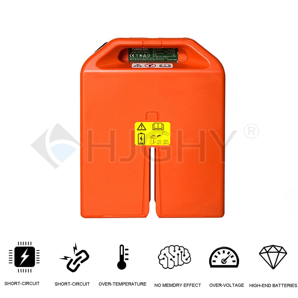 Batería de Litio de 48V 20Ah para transpaleta; batería LiFePO4 de 24V 20Ah/36Ah para Carretilla elevadora eléctrica (para Motor de transpaleta eléctrica PTE15N / CLG2015L)