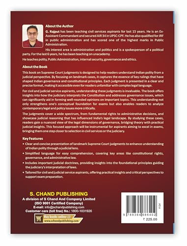 Image of 51 Supreme Court Judgements that Shaped India (In English) | Law Supreme Court of India | Important Landmark Judgement Book | for all Competitive Exams UPSC IAS Civil Services Exam Prelim & Main 2025