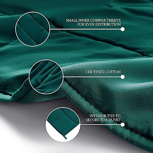 CYMULA Weighted Blanket Kids 5 Pounds (36''*48'' Small Size) - Cooling Breathable Children Heavy Blankets Summer Winter - Ultra Microfiber Soft Comfort with Glass Beads - Gifts for Boys/Girls