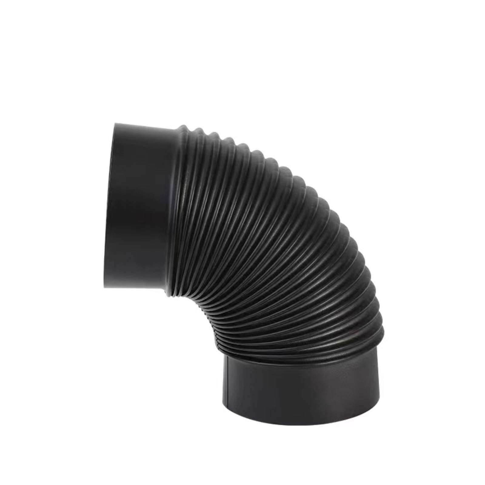 Baoblaze Componente per Canna Tubo Tubazione Sfiato Condotto Scarico in Acciaio Inossidabile per Espansione Fumario Collegamento Stabile Strutturalmente Solido, 100 Mm
