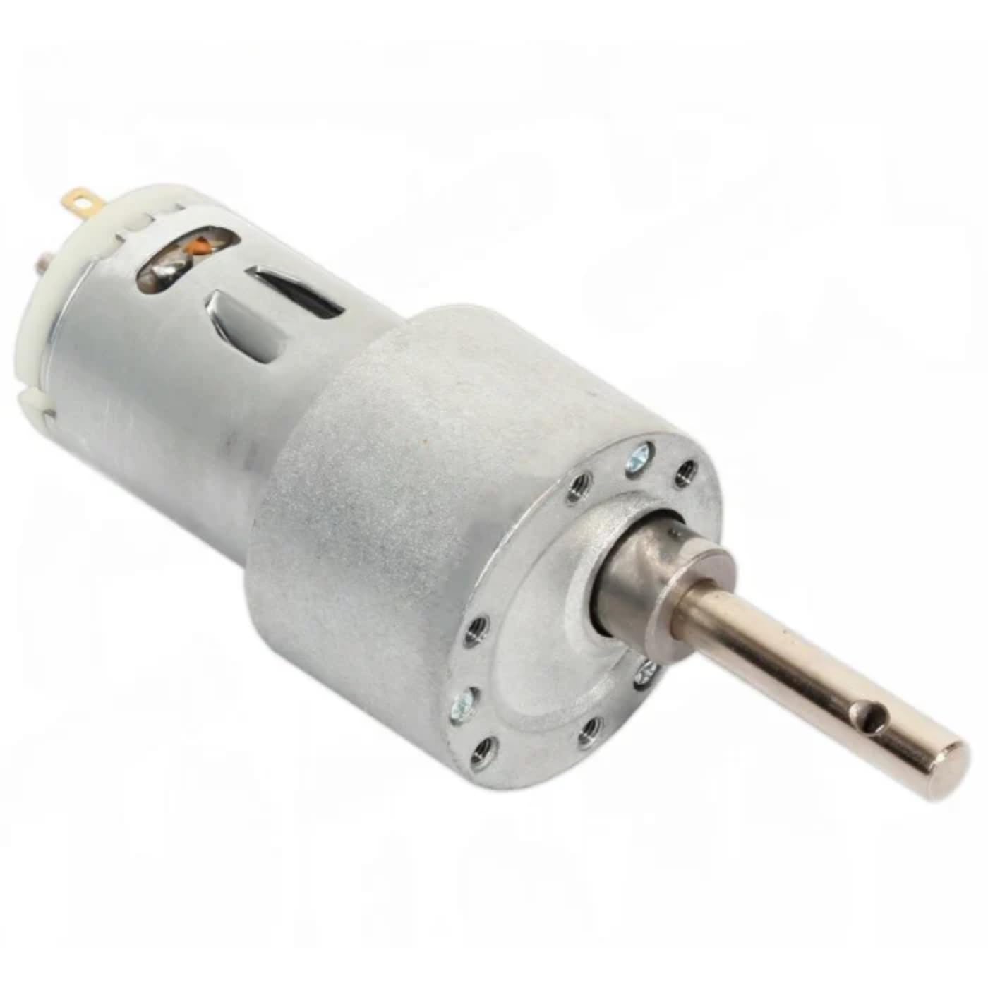 Robocraze Johnson 600 RPM 12V DC Geared Motor (Grade A) | High Torque Motor for Robotics | Durable Metal Gearbox | Off-Centered Shaft | Precise Performance for DIY Projects-picture-19