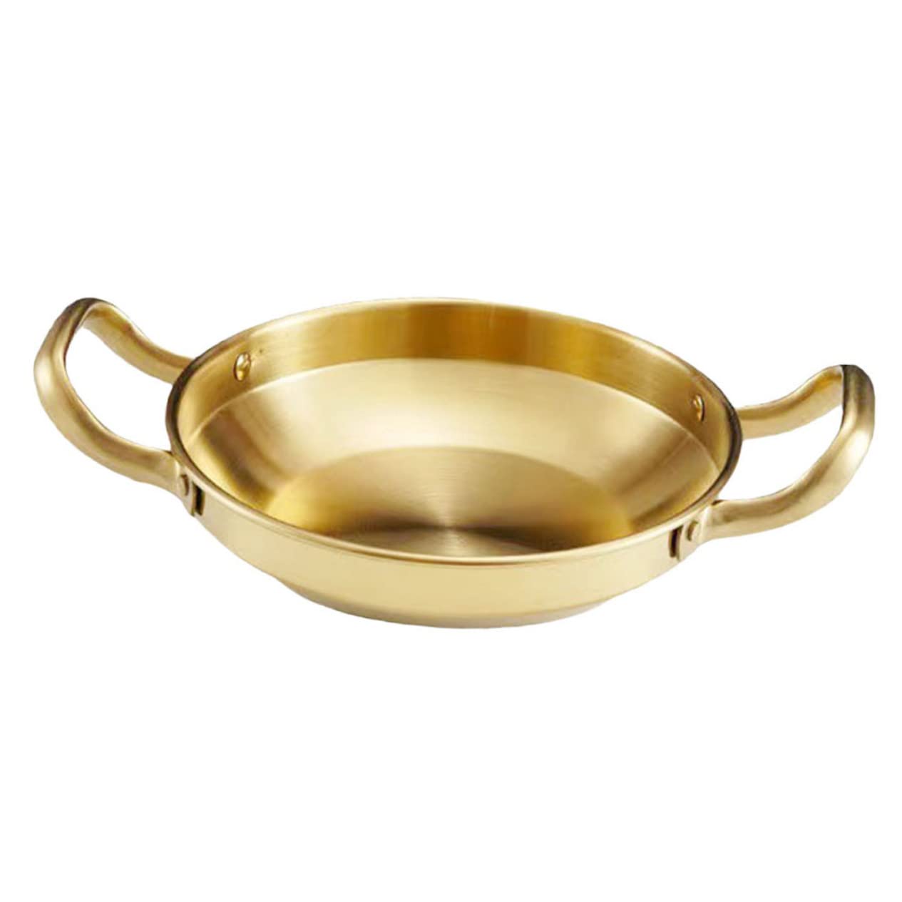 Sartén estilo coreano Cabilock de 22cm con doble oreja en acero inoxidable
