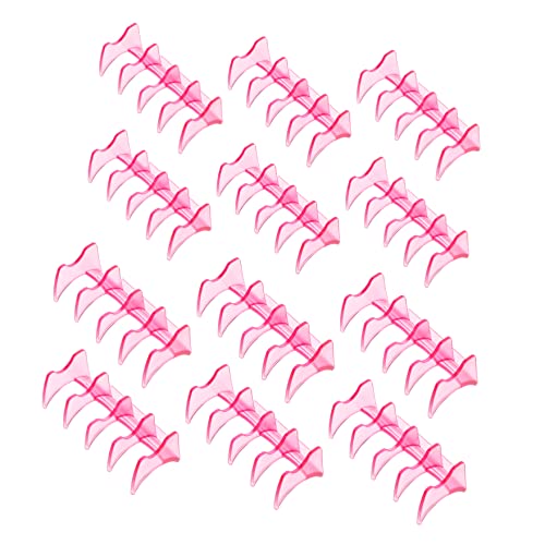 KALLORY Sulation Clip Holder Bar for Hair Perm 30pcs Set Salon/barber Heat Insulation Tool Easy to Use Portable