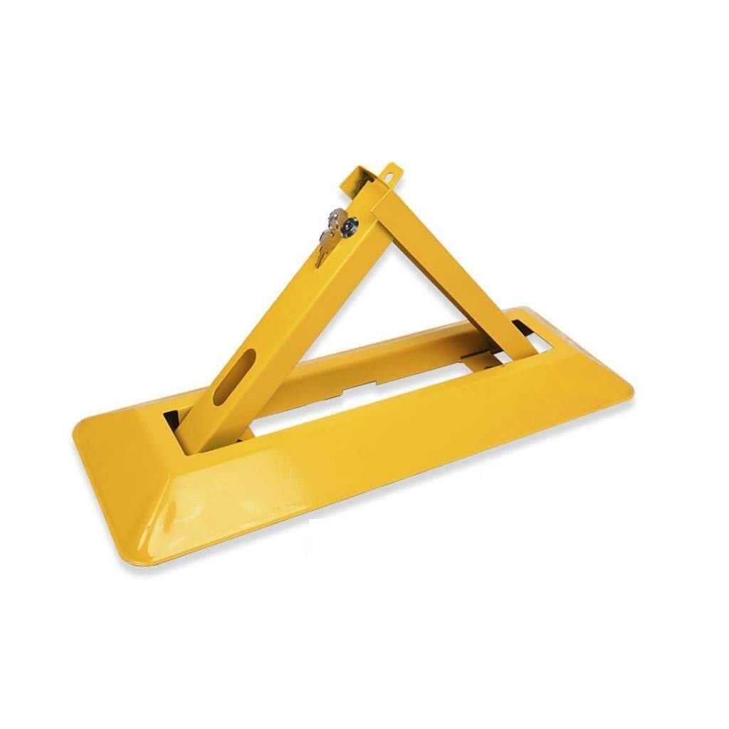MOKLYF Parking Lock,Parking Barriers Parking Folded Pile Heavy Compression Triangle Lock,Parking Lock,Explosion-Proof Locks,Lock Area,60 23 30Cm Bollard