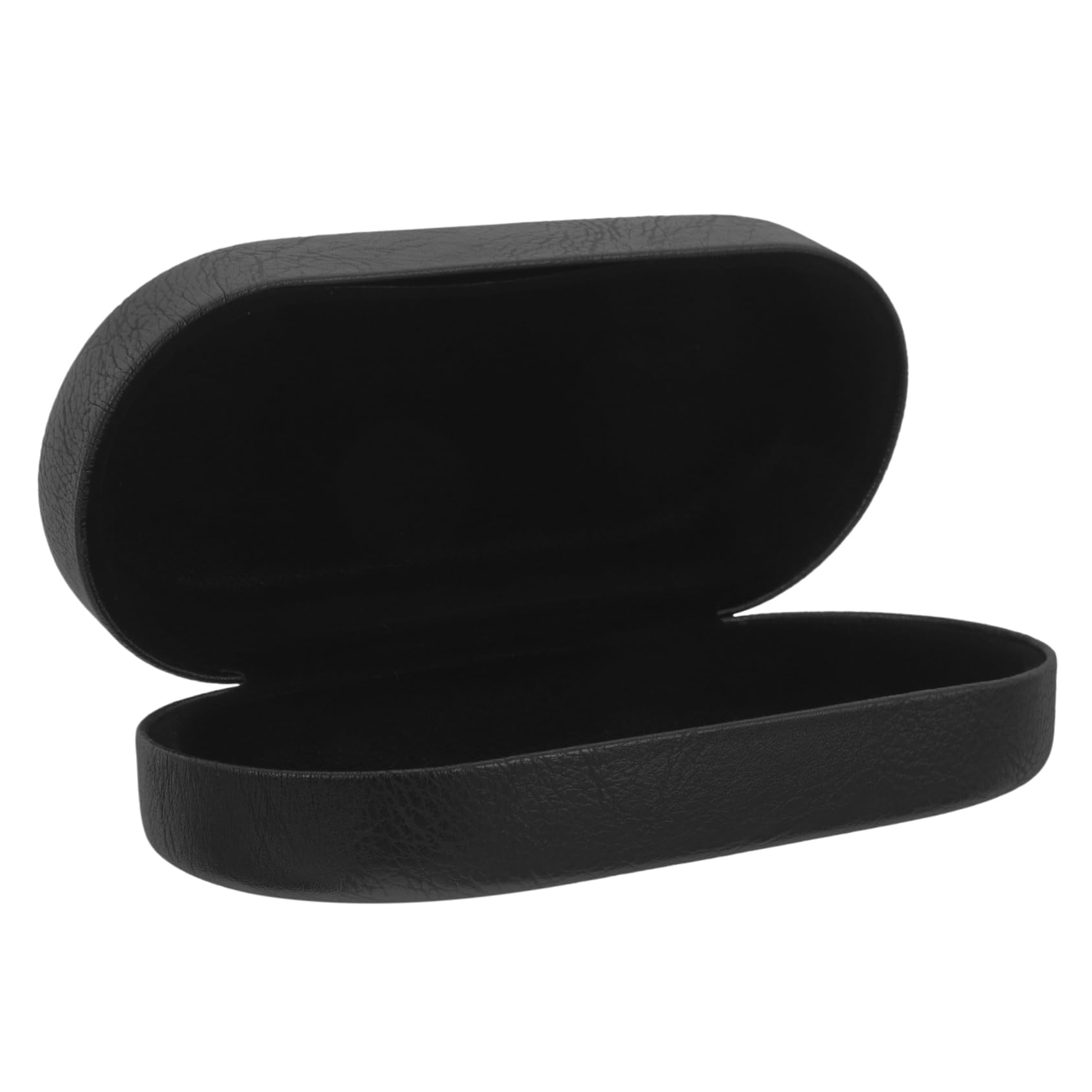 FOMIYES Estuche Rígido Para Gafas De Sol 5 Unidades Portátil Delgado De Viaje Organizador De Almacenamiento Plegable De Piel Sintética Color Negro