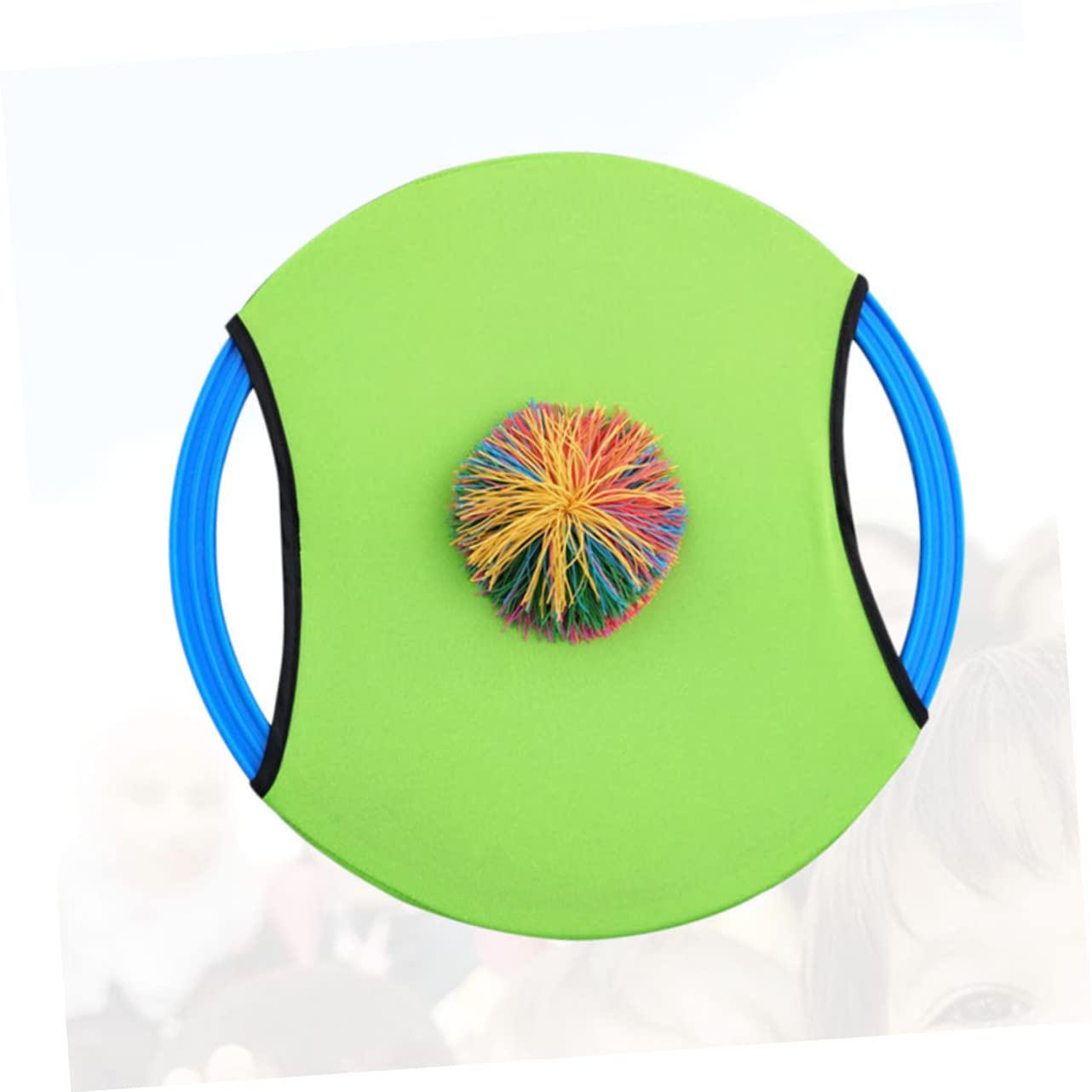 Trampoline Disque Volant pour Enfants 3 Pièces Jeu de Balle en Plein Air
