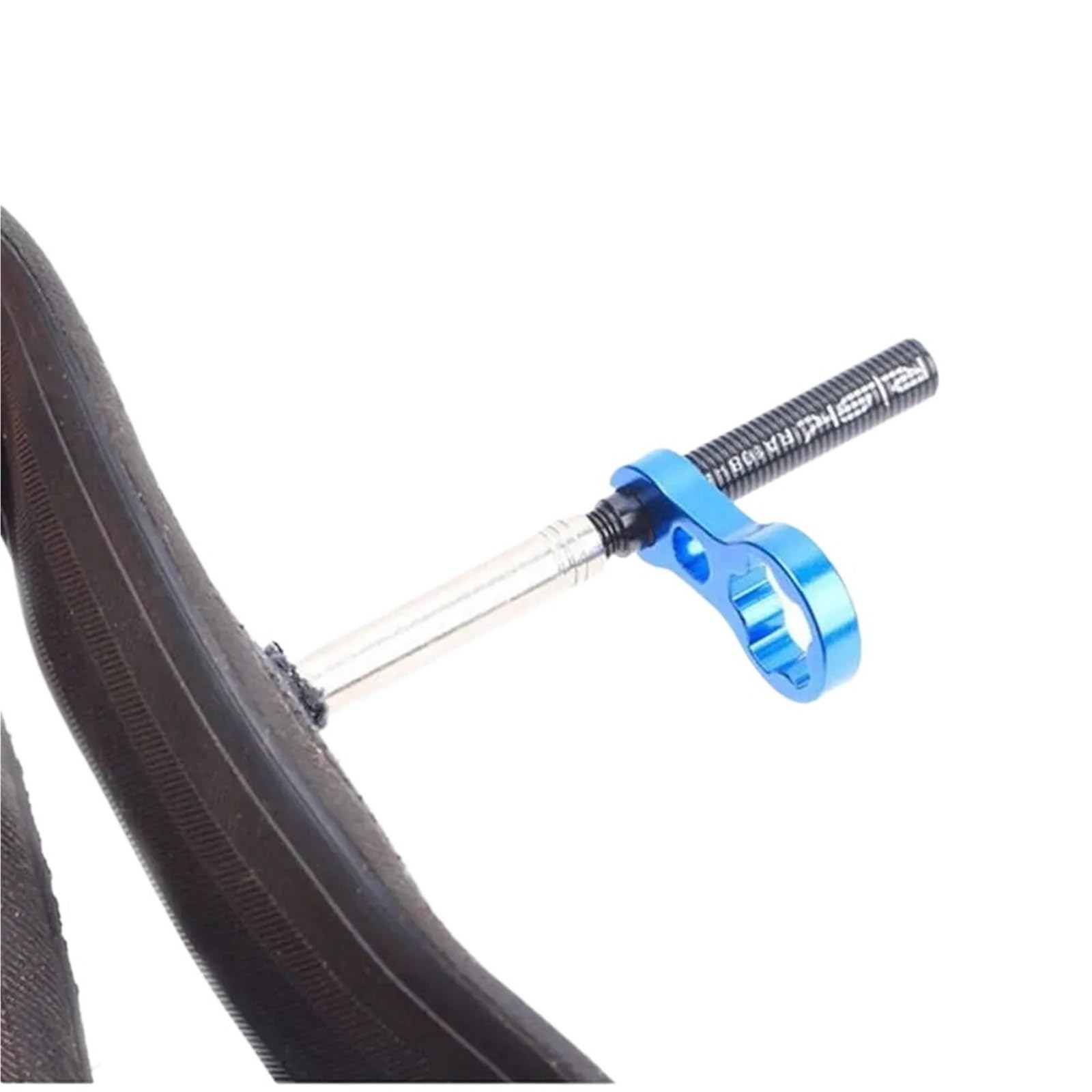 Fahrrad-Ventil-Umrüstmutter-Adapter for Tubeless-Presta-Ventile und Schrader-Ventile, MTB-Fahrrad-Ventilfelgen-Umrüstmutter mit Installationsschlüssel