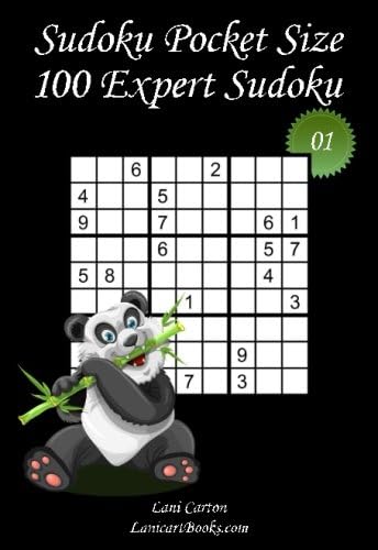 Sudoku Pocket Size - Expert Level - N°1: 100 Expert Sudokus - to take everywhere: Volume 1