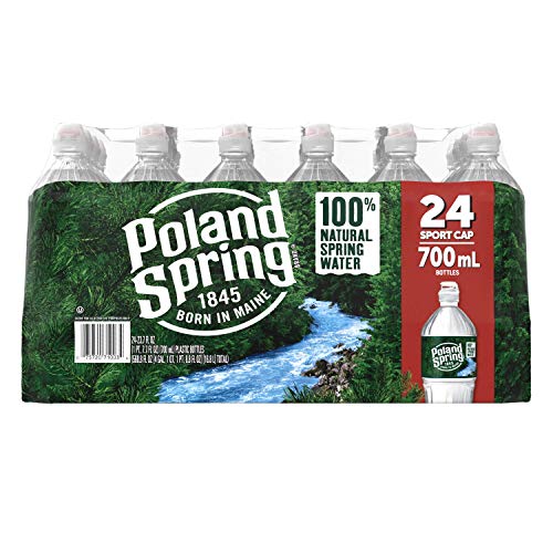 Image of Poland Spring Maine Spring Bottled Water - 23.7 oz, 72 Pack
