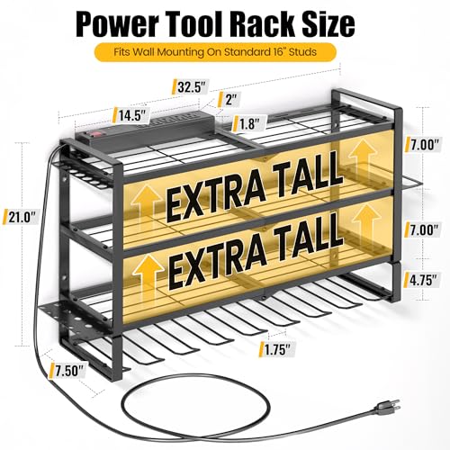 Heavy Duty Industrial Tool Rack