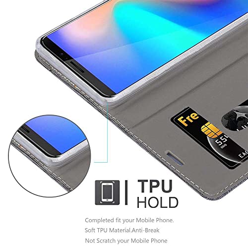 Cadorabo Custodia Libro per Cubot J3 PRO in GRIGIO...