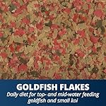 Tetra Goldfish Flakes, Nutritionally Balanced Diet for Aquarium Fish, Vitamin C Enriched Flakes, 8.81 Ounces - Image 3