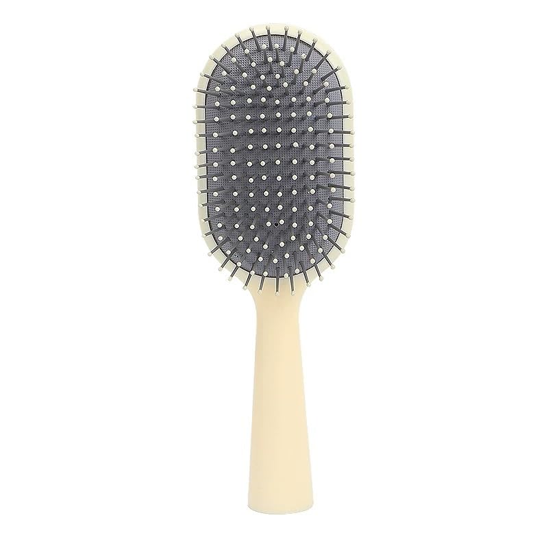Spazzola professionale per capelli, spazzola per capelli, spazzola massaggiante, per donne e uomini, per capelli bagnati, secchi, ricci, spessi e lisci (verde)
