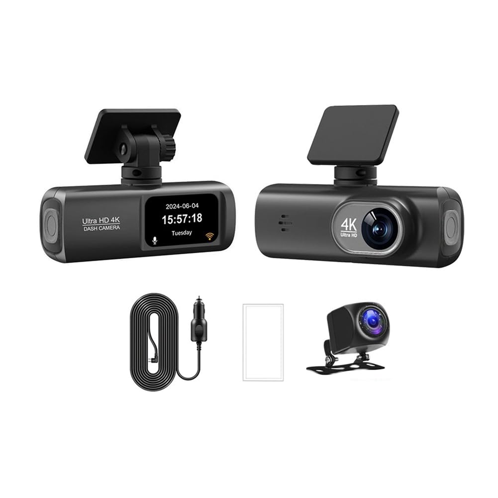 V22 Enregistreur de conduite HD 4K et arrière double enregistrement téléphone mobile interconnexion piste de conduite enregistreur de véhicule B