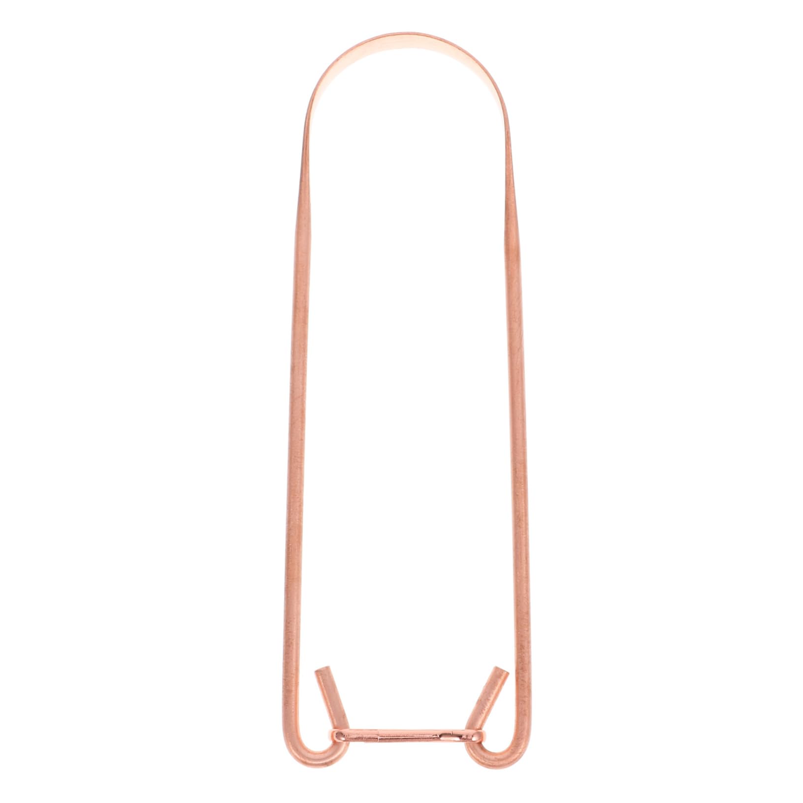 Ipetboom Sturdy Copper Scraper U-shaped for Bad Breath Relief and Improved Confidence
