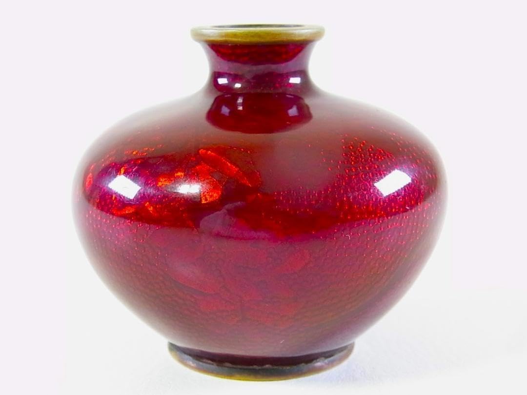 【 E557 】 美術館級の超別格品　初代林小伝治作品　赤透釉七宝極小小瓶 明治の七宝」展 | 清水三年坂美術館 | 美術館・展覧会情報サイト