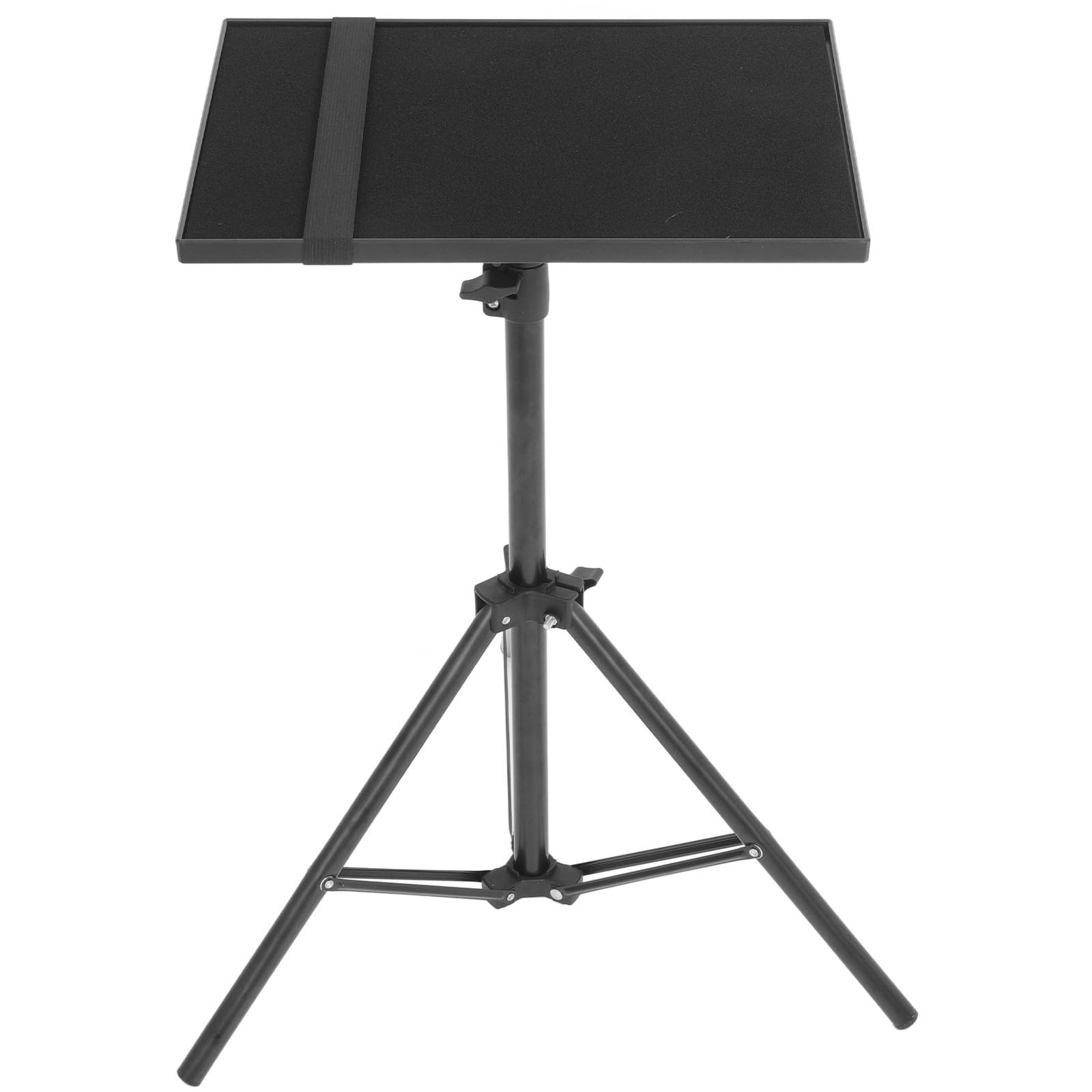 BETOOKY Trípode Soporte Versátil y Acabado Fino Negro para Proyector de Aleación de Aluminio Adecuado para Presentaciones y Lectura