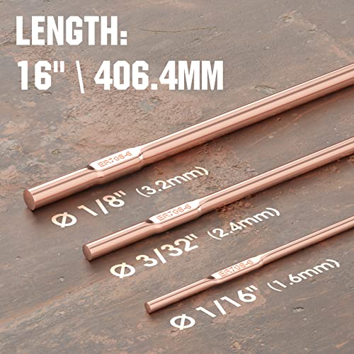 YESWELDER TIG Rod and Red Tungsten Electrode Set for Professional Welders