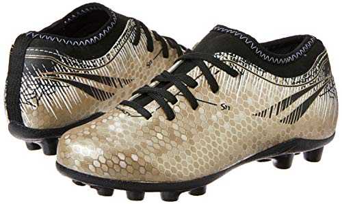 Chuteira Campo K S11 Locker IX, Penalty, Infantil, Dourado, 32