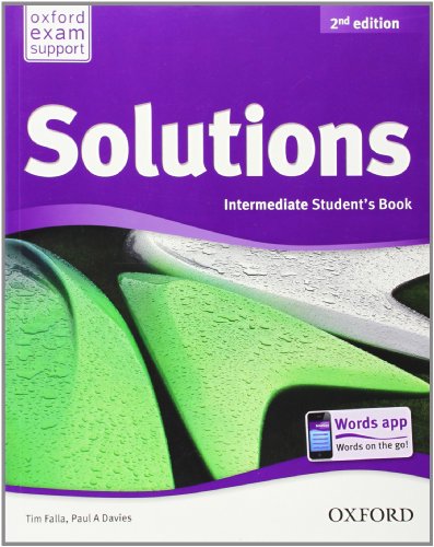 Portada de Solutions 2nd edition Intermediate. Student's Book