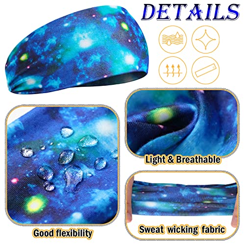 Image of Zhanmai 12 Pieces Boys Headbands 16 Inch Kids Sweatbands, Soft Athletic Sports Head Sweatband Headbands Wicking Elastic Hairband for Girls and Boys