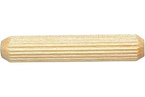 Fluted Wood Dowel Pins by Pinehurst Crafts (5/16 Inch x 2 Inch,...