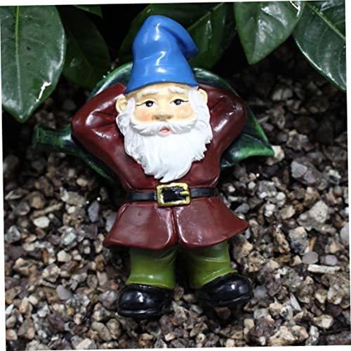 Havamoasa Fairy Garden Ornaments,Fairy Garden Figurines Resin Gnomes Sticks Stakes Ornaments Flower Pot Decoration For Garden Lawn Plant Pot Decor 5Pcs #TOP3