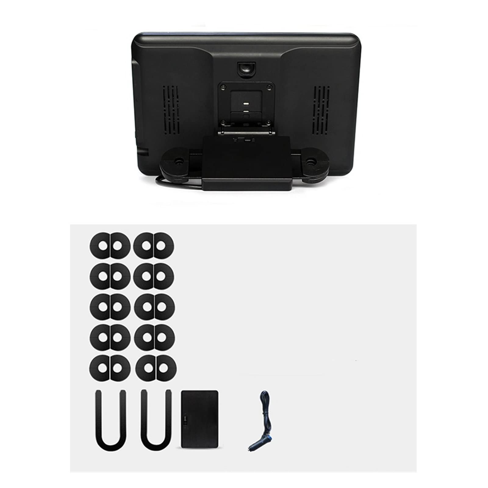 Moniteur d'appui-tête 10.1 Pouces Affichage d'appui-tête 1080P Tablette vidéo multimédia Voiture siège arrière lecteurs de Films(2 PCS Headrest)