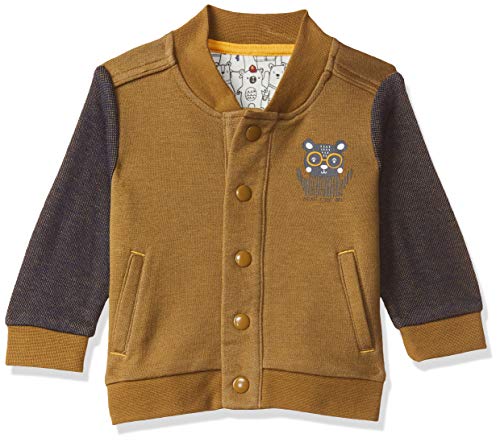 Image of miniklub Boys Navy Blue Solid Padded Jacket